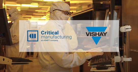 Critical Manufacturing MES für Halbleitergeschäft von Vishay