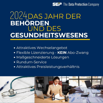 SEP sichert Behörden-IT mit zuverlässiger Backup-Lösung „Made in Germany“
