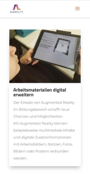 Augmelity stellt Lernsoftware aufgrund der derzeitige Corona-Infektionen für Lehrer und Dozenten kostenlos zur Verfügung