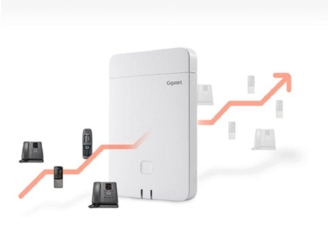 Gigaset N670 IP PRO Singlezelle wird per Softwareupdate zur Multizelle und begleitet Unternehmen auf ihrem Wachstumskurs