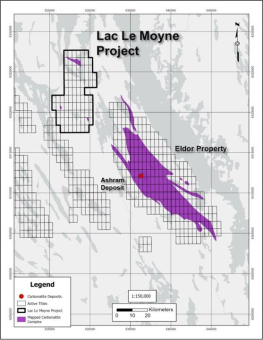 Apex Critical Metals erwirbt das unzureichend erkundete Karbonatitkonzessionsgebiet Lac Le Moyne in Nordost-Quebec