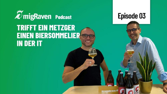 migRaven Podcast: Premiere der Episode „Kaizen - 5 kleine Schritte zum besseren Arbeiten" auf YouTube am 04. Februar