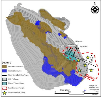 First Mining bestätigt die Möglichkeit einer Erweiterung der Mineralisierung im bestehenden Grubenmodell für das Goldprojekt Springpole auf dem Ziel East Extension