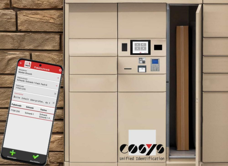 Paketschränke als Hardware-Erweiterung für das COSYS Portfolio