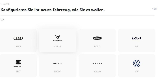 Von Alfa Romeo bis Xpeng – CD-Konfigurator für alle Marken und Modelle