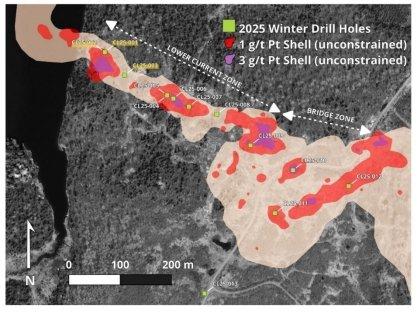 Clean Air Metals meldet 21,4 m mit einem Gehalt von 7,64 g/t Pt.Äq unter den jüngsten Bohrergebnissen