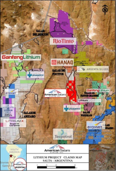 American Salars erweitert sein Pocitos-Projekt im argentinischen Lithium-Dreieck um 1.635 % auf 13.880 Hektar