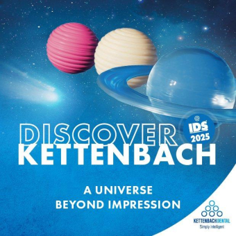 Auf der IDS in Köln lässt sich das neue Kettenbach Dental Universum entdecken