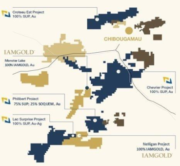 Northern Superior meldet 3,59 g/t Au auf 7,7 m, 800 m östlich von Ressourcengrube, bzw. 2,89 g/t auf 10,6 m, unterhalb von Ressourcengrube bei Philibert