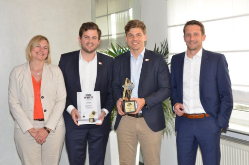 Bauder mit "Stein im Brett"-Award ausgezeichnet