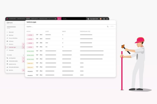 Enginsight überwacht jetzt Ports von Servern und Clients