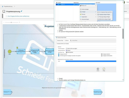 Success Story von Schneider Form mit SmartProcess von CWA