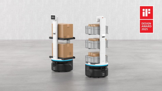 Der Carti 100 von Bear Robotics wird mit dem iF DESIGN AWARD 2025 ausgezeichnet und setzt neue Maßstäbe in der automatisierten Logistik