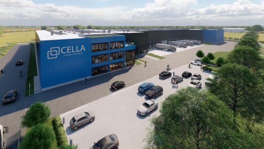 Mit Goldbeck zum Erfolg: Cella GmbH erweitert Logistikkapazitäten in Altenberge