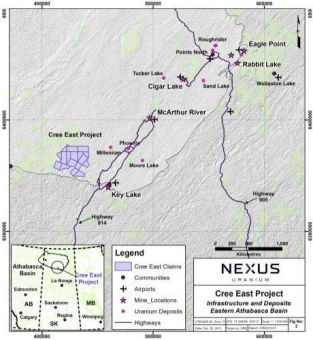 Nexus Uranium gibt vorläufige Bohrergebnisse von Projekt Cree East bekannt