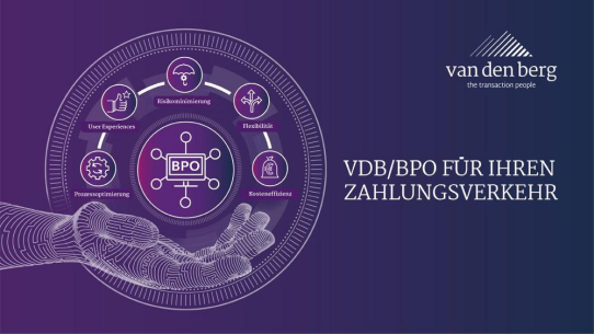 Die van den Berg Service AG erweitert ihr Portfolio im Bereich Zahlungsverkehr