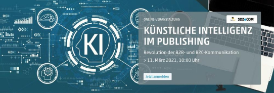 Künstliche Intelligenz (KI) als Game-Changer im Publishing