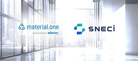 Strategische Business Development Partnerschaft zwischen SNECI und material.one