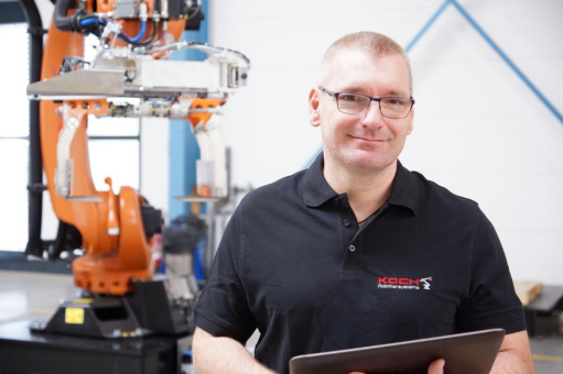 KOCH Robotersysteme: KI und Digitalisierung hin oder her – zumindest im Service wird der Mensch unersetzbar bleiben.