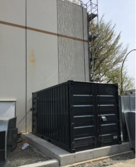 Temporäre Industriehallenbeheizung durch mobiheat