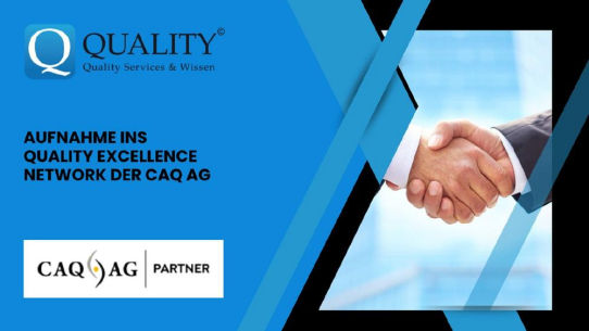 Neue Partnerschaft: Die Quality Services & Wissen GmbH und CAQ AG gehen gemeinsame Wege für Qualität und Innovation