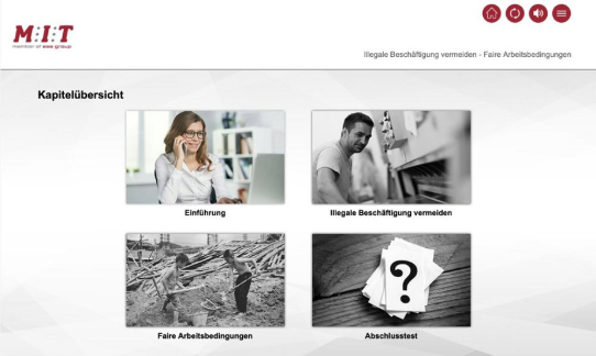 M.I.T entwickelt neues Lernprogramm zu den Themen Arbeitnehmerüberlassung, Leiharbeit und faire Arbeitsbedingungen
