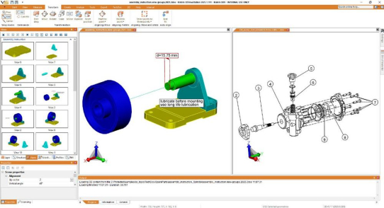 Schnell, effizient und günstig: Mit der Kisters 3DViewStation 3D Arbeits- und Reparaturanleitungen einfach erstellen und pflegen