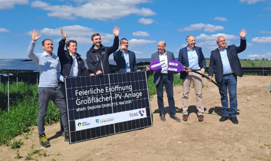 Kommunale Kooperation für neuen Solarpark Ohrdruf