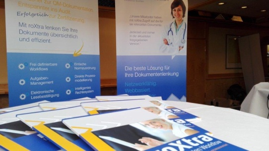 Rückblick: Rossmanith GmbH als Experte für Dokumentenlenkung beim Deutschen Qualitätsmanagement Kongress 2016