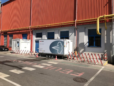 Anlagenpark für mobile Dampfzentralen wächst