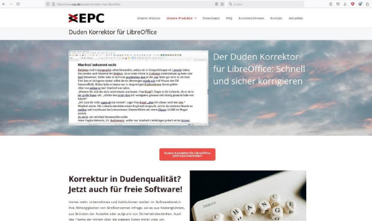 Duden Korrektor 15 für LibreOffice: Schnell und sicher korrigieren