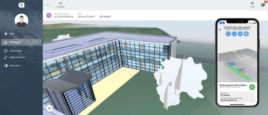 Optimale Kontrolle über den Baufortschritt -  NOVA Aufmaß App mit BIM Integration