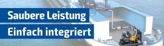 Zukunftssichere Nachrüstung für Binnenschiffe- HJS präsentiert emissionsarme SCRT- Technologie auf der Maritime Industry