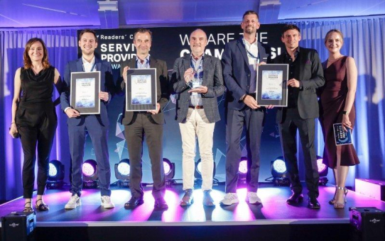 Arvato Systems erhält Gold-Auszeichnung beim Service Provider Award in der Kategorie „AI as a Service Provider“