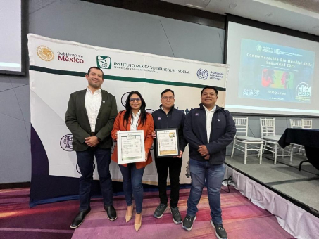 Optibelt Production Mexico erhält doppelte Auszeichnung für herausragendes Engagement in Arbeitsschutz und Mitarbeitersicherheit