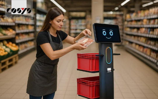Der smarte Helfer im Lebensmittelhandel: COSYS Roboter
