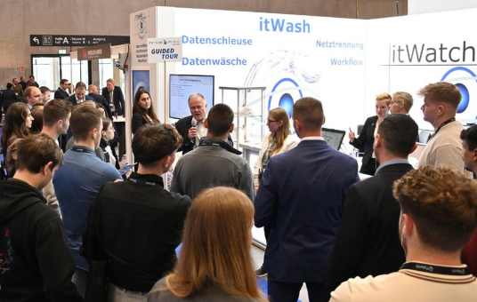 itWatch als Publikumsmagnet auf dem Europäischen Polizeikongress 2025