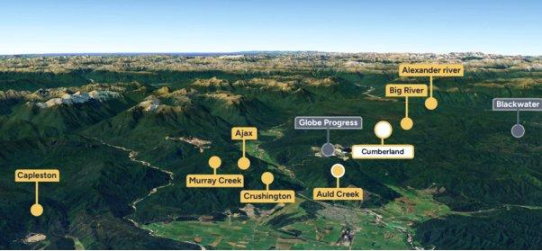 RUA GOLD gibt hochgradige, oberflächennahe Goldabschnitte auf Cumberland bekannt, einschließlich 1 m mit 26,9 g/t Au und 1 m mit 16,2 g/t Au, was Beständigkeit der Mineralisierung auf dem Ziel Gallant bestätigt