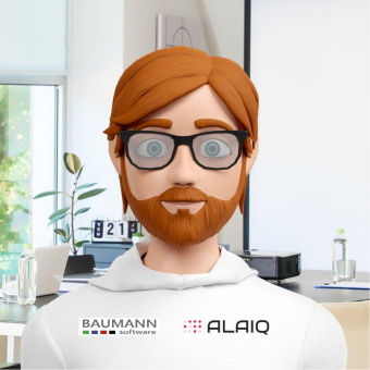 Digitaler Kollege „Florian“ von ALAIQ revolutioniert das WWS-/ERP-System von BAUMANN Software