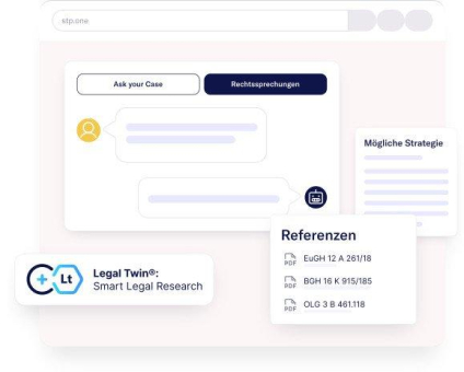 Legal Twin® Smart Legal Research für Advoware: KI-Agent vereinfacht juristische  Recherche