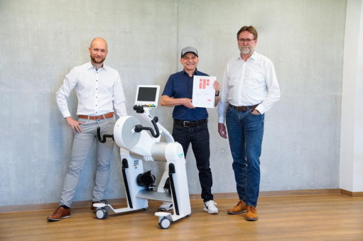 THERA-Trainer gewinnt den iF DESIGN AWARD 2025 - ein Meilenstein in der internationalen Designwelt!