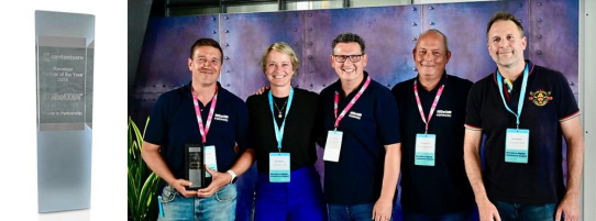 SDZeCOM mit „Top Revenue Partner Award 2025“ von Contentserv ausgezeichnet