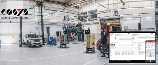 Automatisierter Materialfluss in der KFZ-Werkstatt