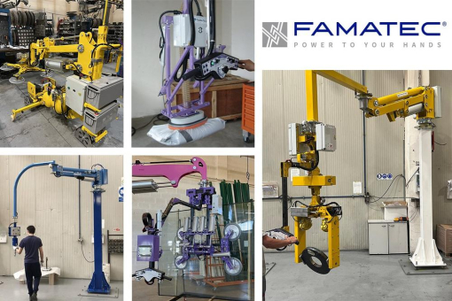Industrie-Manipulatoren von FAMATEC© - Mechanische Kraft für Ihre Hände