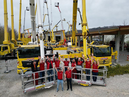 Rothlehner erweitert um eine 57 Meter Jumbo Lkw-Arbeitsbühne!
