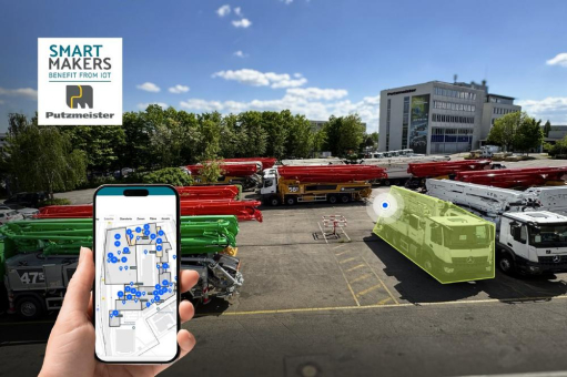 Effizienzschub für den Sonderfahrzeugbau: Putzmeister optimiert Produktionslogistik mit IoT-Lösung von SmartMakers