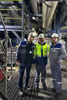 Arbeit im Heizkessel – eine schwierige Renovierung