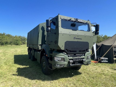 Geschützter Logistik-LKW: Rheinmetall MAN Military Vehicles stellt neuen TGS-Mil Protected vor