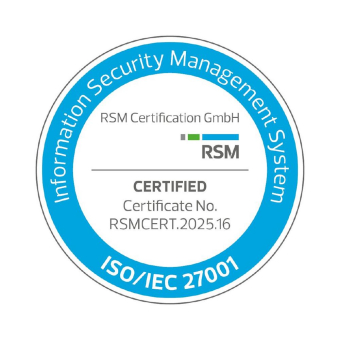 Erfolgreiche ISO 27001-Zertifizierung