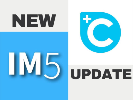 Benachrichtigung über das Update von ImageMate 5 und ImageMate+C